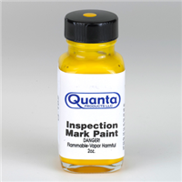 Chassis Body Frame Inspection Detail Marking Paint, 2 oz. Bottle, Yellow