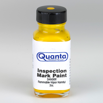 Chassis Body Frame Inspection Detail Marking Paint, 2 oz. Bottle, Yellow