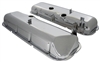 1967 - 1972 BBC Chrome Valve Covers with Drippers, Big Block, Dent / Slant