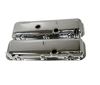 1967 - 1972 BIG BLOCK Valve Covers, CHROME Without Drippers, TALLER CHEATER VERSION