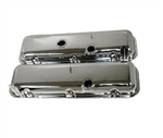 1967 - 1972 Valve Covers, Big Block, Chrome, OE Style but Taller Cheater Version