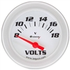 Custom 2-1/16" Round Voltmeter Gauge Assembly