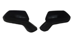 2016 - 2021 Camaro Outer Door Mirror ABS Gloss Black Stick-On Covers, Pair