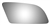 1982 - 1992 Camaro RH Exterior Door Mirror Replacement Glass, 3-1/16" X 6-1/16"