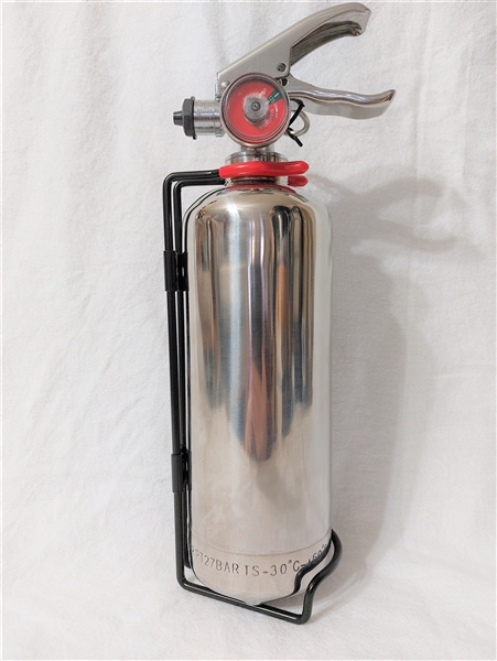 NEW FireAde Refillable Stainless Steel Fire Extinguisher, Great for Camaro and Classic Cars, 1 Liter