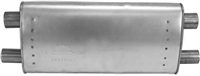 1967 - 1974 Cross Flow Transverse Exhaust Muffler, OE Style