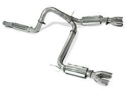 1998-2002 Exhaust System, PowerFlo LS1 with 2.5" Dual/Dual Tips