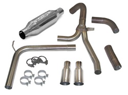 1998-2002 Exhaust System, "Loud Mouth II" LS1 with 3.5" Slash Tips