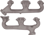 1967 - 1968 Camaro Exhaust Manifolds, Small Block Without Smog Pair
