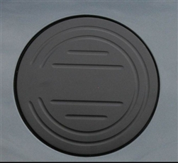 2010-2012 Camaro Billet Non-Locking Fuel Door - Black