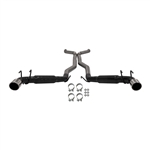 2010 - 2014 Exhaust System (Flowmaster Outlaw), Cat Back, Without Ground Effects