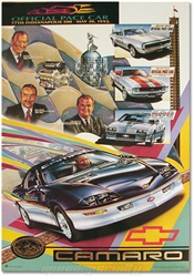 Official GM Pace Car May 30 1993 Poster, GM NOS