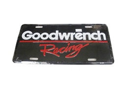 License Plate, Goodwrench Racing