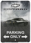 Sign, Metal, Fifth Generation Camaro Parking Only