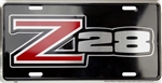 Camaro Z28 License Plate Tag
