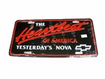 The Heartbeat of America Yesterdays Nova License Plate