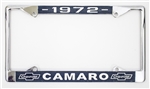 License Plate Frame, 1972 Camaro Bowtie