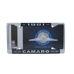 1981 Camaro License Plate Frame