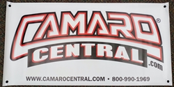 NEW Camaro Central Banner, 2' X 4'