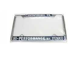 Yenko Hi Performance License Plate Frame
