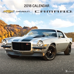 2018 Chevy Camaro Calendar