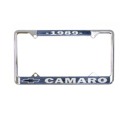 License Plate Frame, 1989 Camaro Bowtie