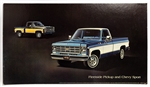 1978 Chevy Fleetside and Chevy Sport Dealership Showroom Sign Poster Print, GM Original