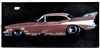 1957 Tom Mongoose McEwen Worlds Fastest 57 Chevy Poster, Framed w/ Glass