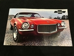 1971 Camaro GM Dealership Showroom Poster, 2 Sided NOS GM
