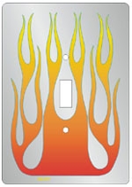 Light Switch Plate Aluminum