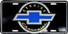 Genuine Chevrolet with blue bowtie License Plate