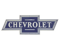 Chevrolet Bowtie Metal Tin Sign