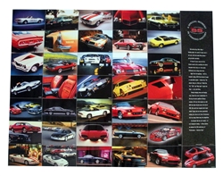 2002 Camaro SS 35th Anniversary Poster, GM NOS