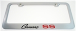 Custom Engraved License Frame, "Camaro SS"