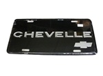 License Plate, "Chevelle" with Bow Tie Logo