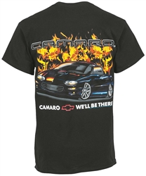 Fourth Gen Camaro T-Shirt with Flames