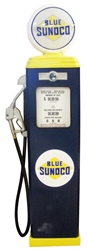 Gas Pump "BLUE SUNOCO", Classic Full-Size Replica