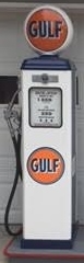 GULF Gas Pump, Classic Full-Size Replica
