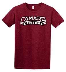 Camaro Central Softstyle T-Shirt, Limited Edition Antique Cherry Red