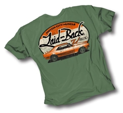 1968 Camaro Z28 Laid Back Motor City Muscle T-Shirt