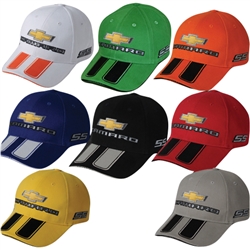 Camaro Baseball Cap Hat with Official Rally Stripe