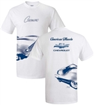 1969 Camaro American Muscle Side Wrap T-Shirt