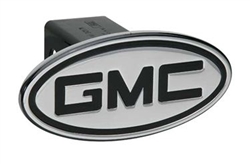 Hitch Cover, GMC Polished Aluminum