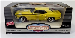 1969 Camaro Super Sport 396 SS Die-Cast Metal Model Car, 1:18 Scale NOS