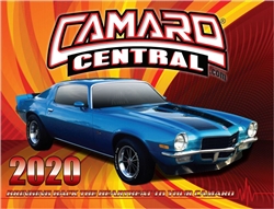 NEW 2020 Camaro Central Calendar