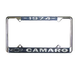 License Plate Frame, 1974