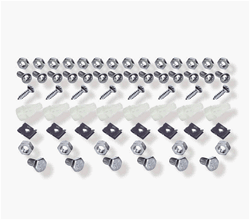 1967 Camaro Standard Grille Hardware Set
