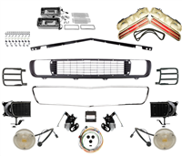 Photo of 1969 Camaro Rally Sport Grille and Light Install Kit with DSE Electric Motors, Premium Kit | Camaro Central