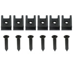 1974 - 1976 Camaro Headlight Bezel Mounting Screws and J-Clips Set, Z/28, 12 Pieces