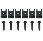 1977 Headlight Bezel Mounting Screws and J-Clips Set, Z/28, 12 Pieces